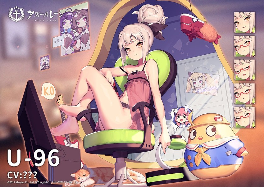 manjuu, eldridge, ping hai, z46, mutsuki, and 3 more (azur lane) drawn by kinjo_kuromomo