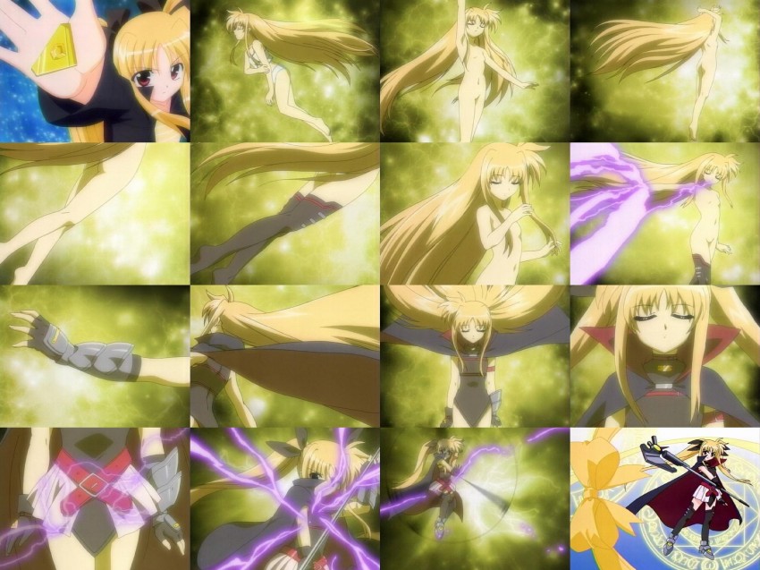 fate testarossa and bardiche (lyrical nanoha and 2 more)
