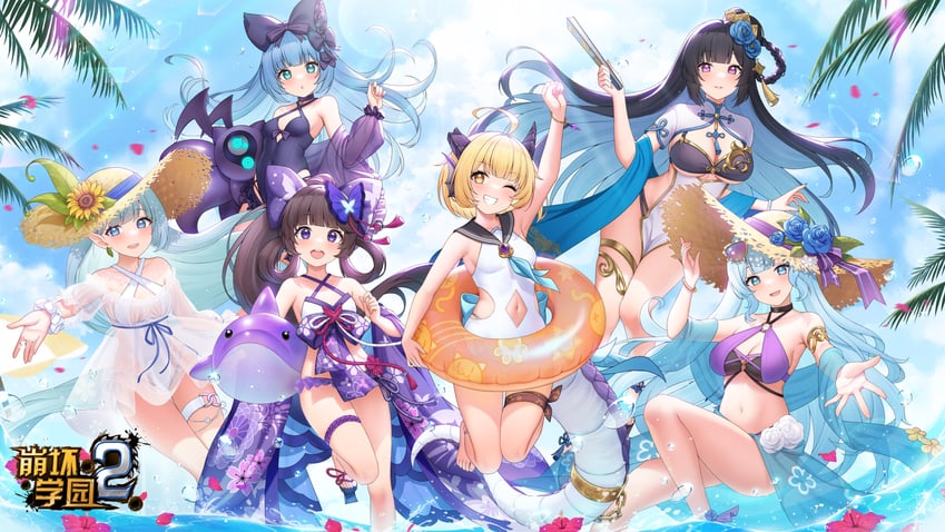 artemis, kanna, pan long, yaya, dreamlands, and 1 more (honkai and 1 more)