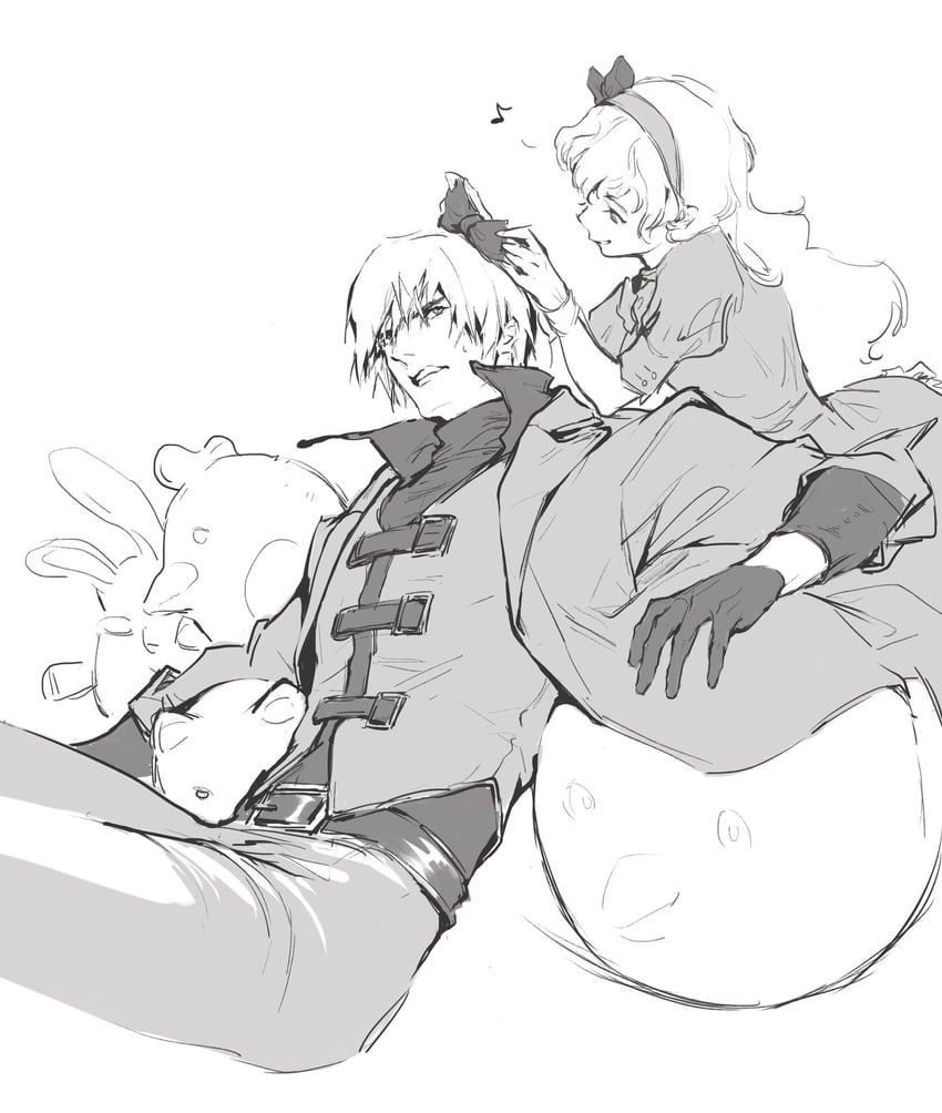dante and patty lowell (devil may cry) drawn by chanasykine