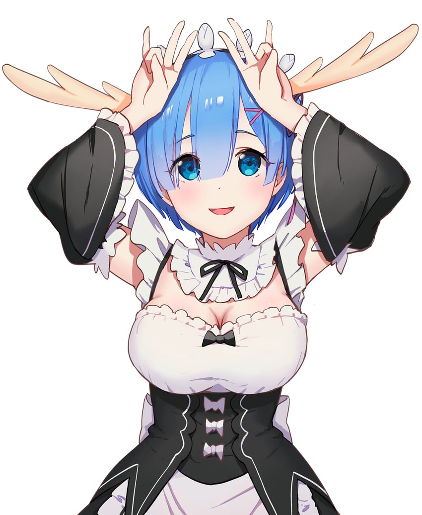 rem (re:zero kara hajimeru isekai seikatsu and 1 more) drawn by tarunyan