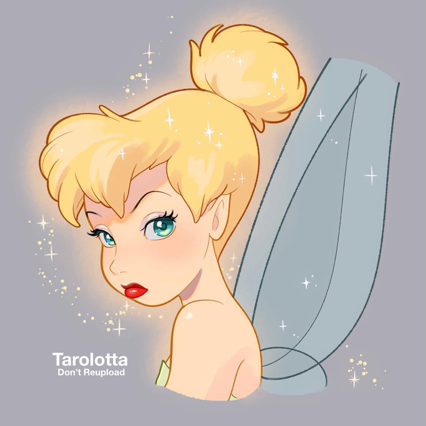 tinker bell (walt disney's peter pan) drawn by tarolotta