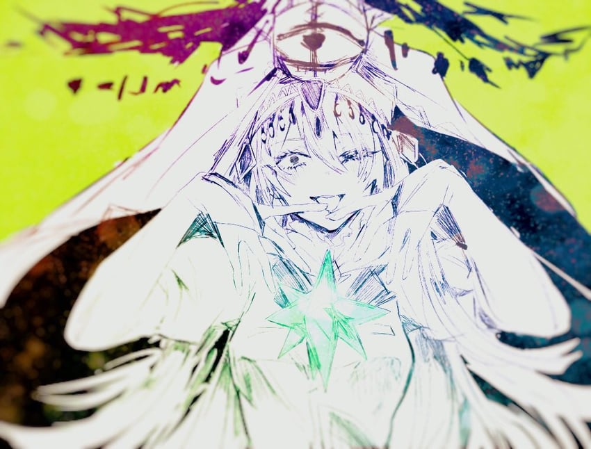 alina gray and holy alina (mahou shoujo madoka magica and 1 more) drawn by kyomukyomu_teyun