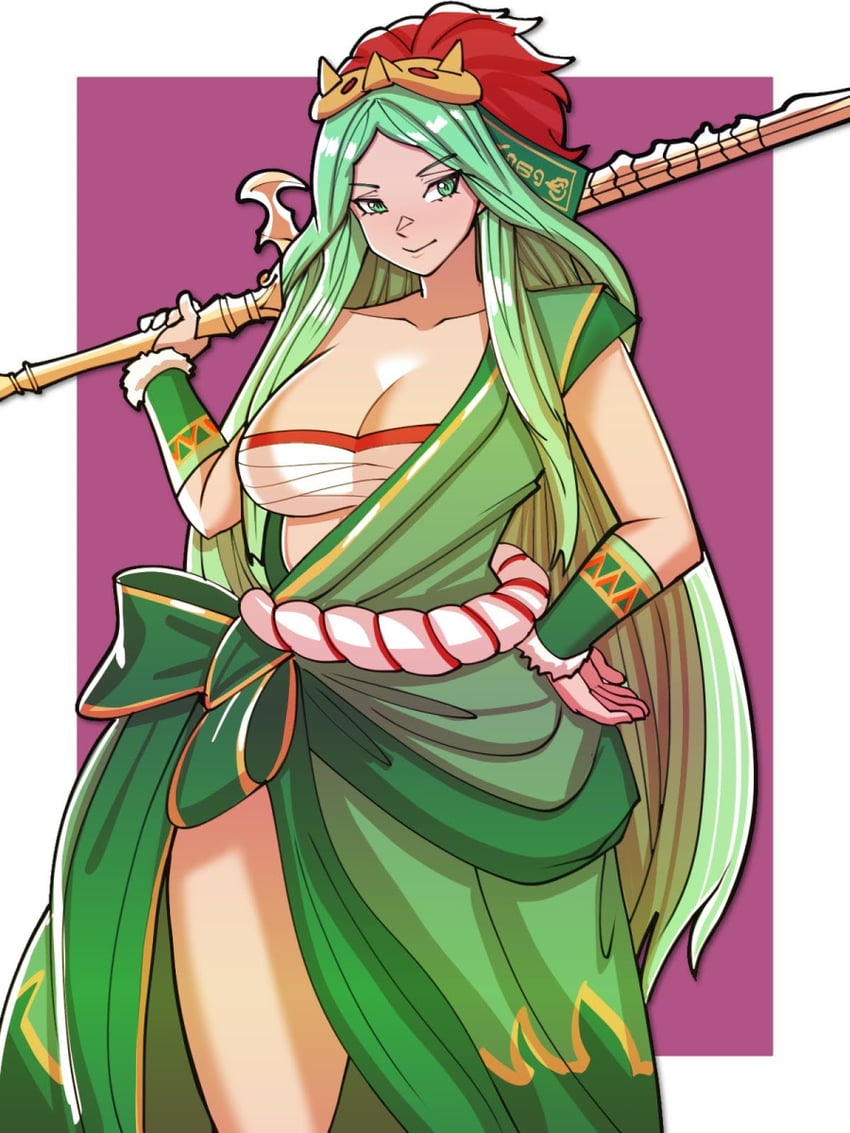 lyn and rhea (fire emblem and 3 more) drawn by mnejing30