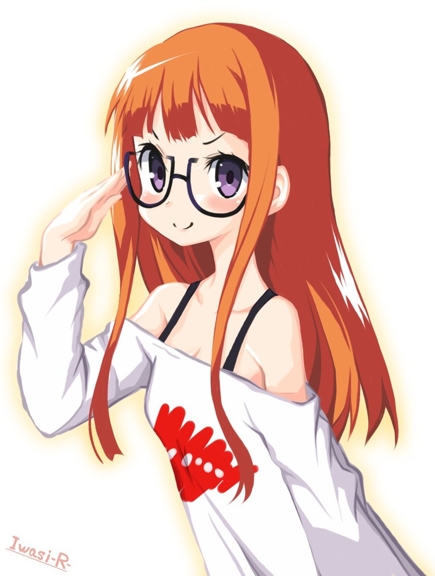 sakura futaba (persona and 1 more) drawn by iwashi_dorobou_-r-