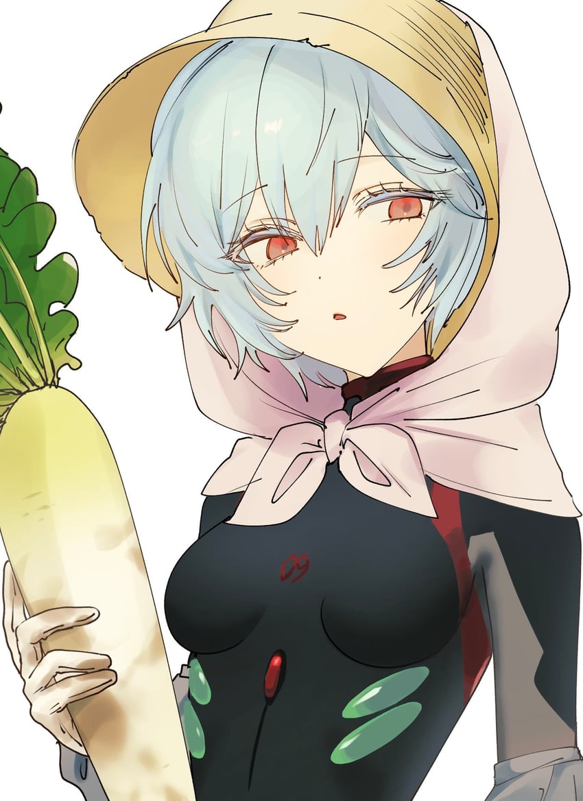 ayanami rei (neon genesis evangelion and 2 more) drawn by c_uino