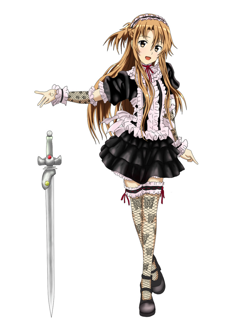 asuna (sword art online) drawn by akiraaaaa1