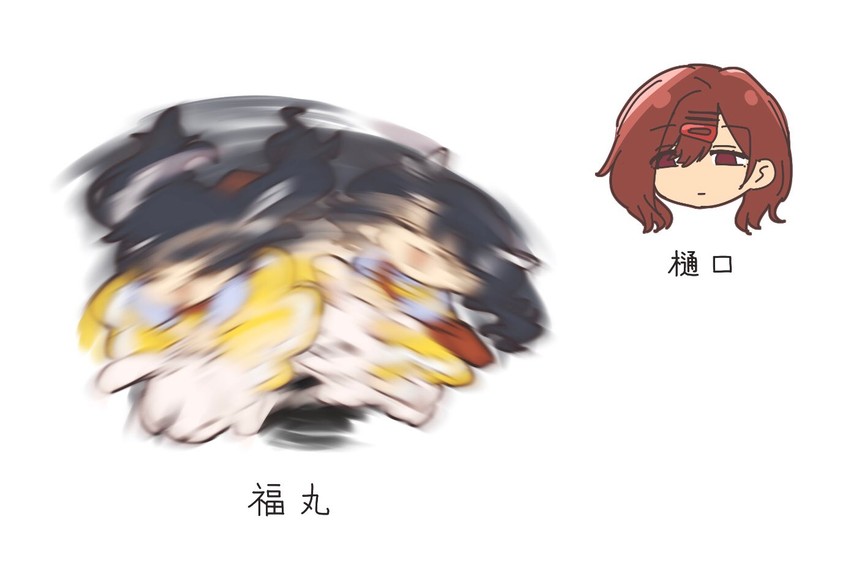 higuchi madoka and fukumaru koito (idolmaster and 1 more) drawn by takahashi_umori
