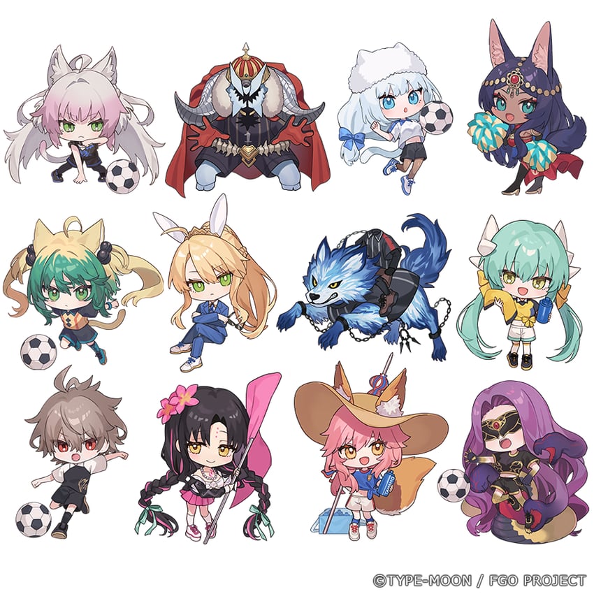 artoria pendragon, tamamo, medusa, kiyohime, sessyoin kiara, and 10 more (fate and 2 more) drawn by shugao