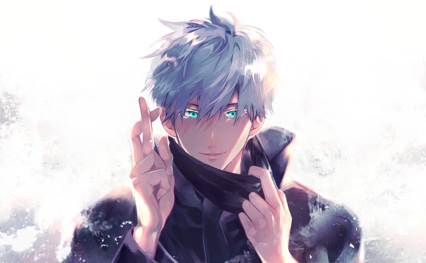 gojou satoru (jujutsu kaisen) drawn by asaga_iori