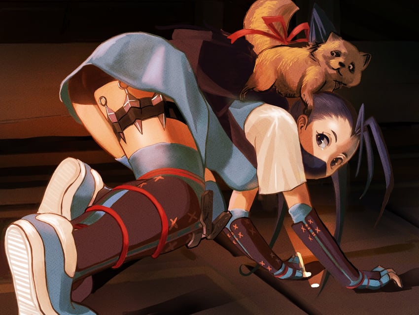 ibuki and don (street fighter and 1 more) drawn by meke_(77842928)