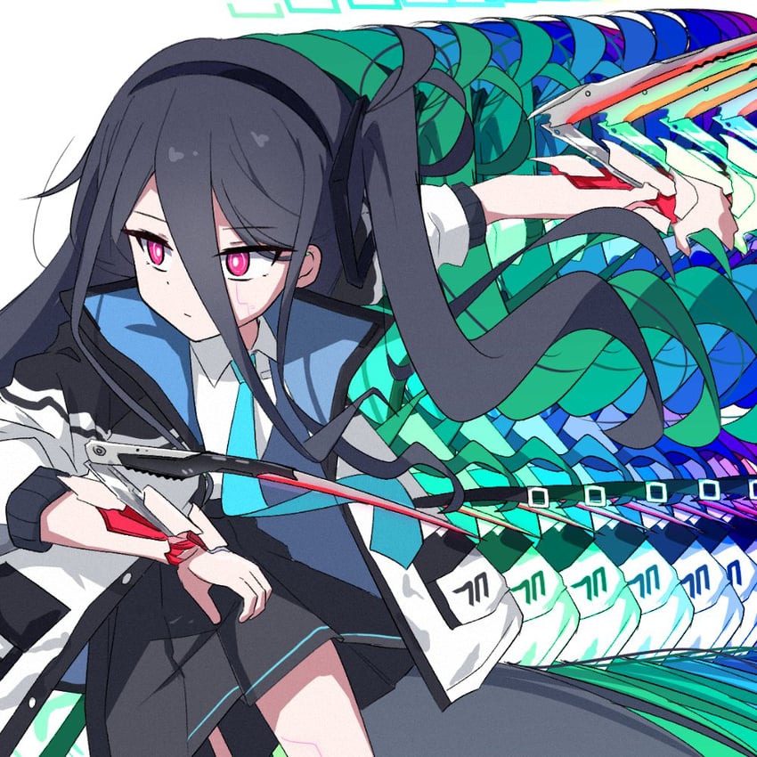 kei (blue archive and 2 more) drawn by kiroshi