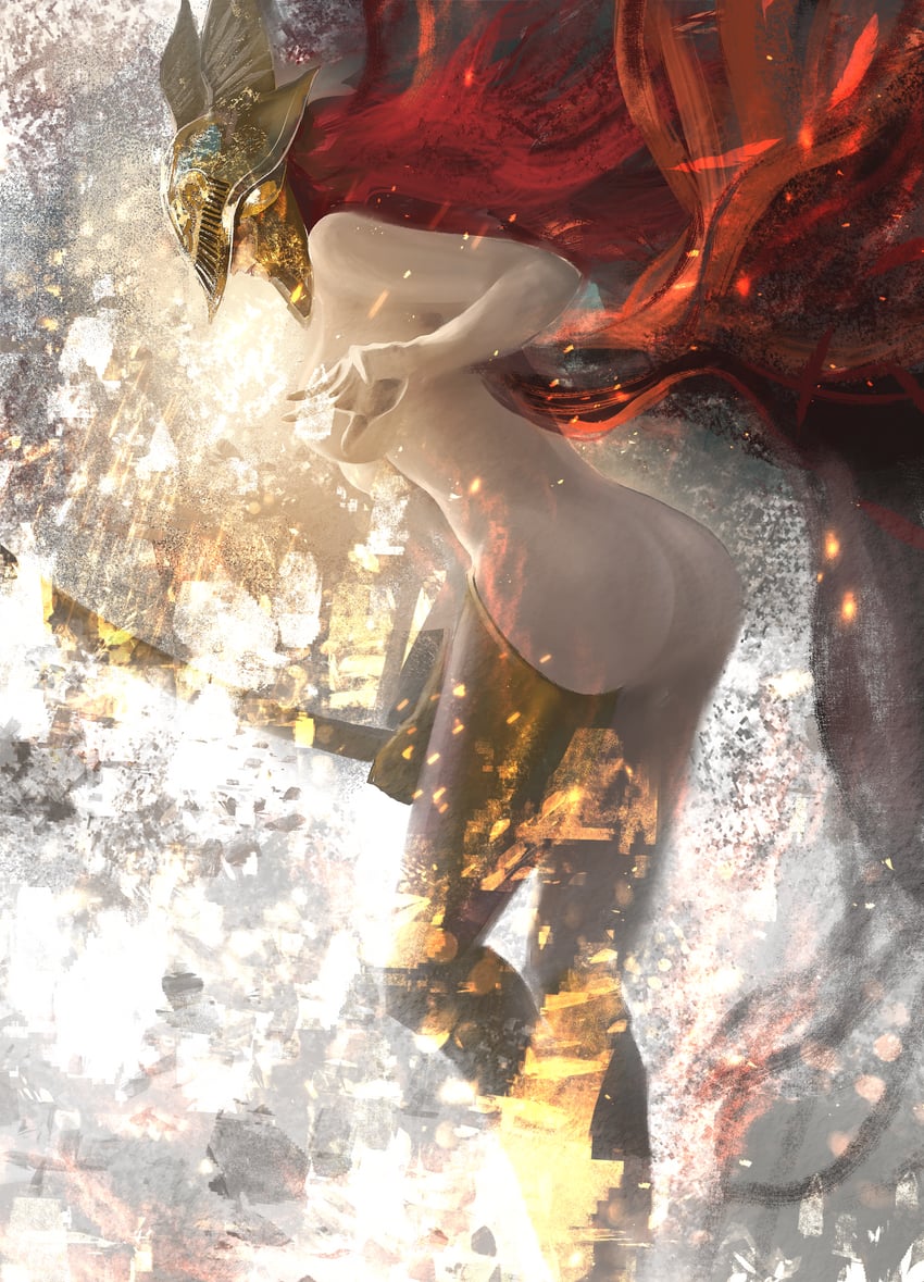 malenia blade of miquella (elden ring) drawn by asaki_(asaki_vision)