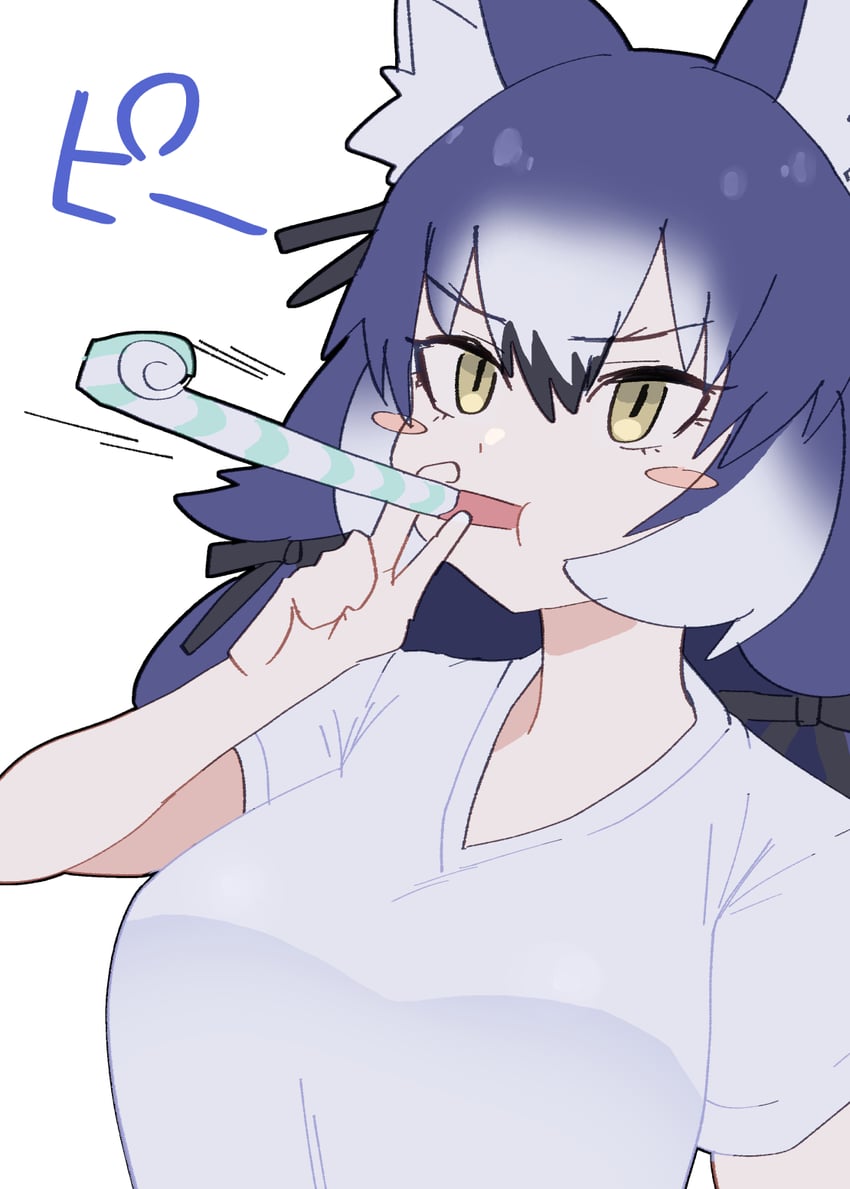 dire wolf (kemono friends and 1 more) drawn by nishuu_miri