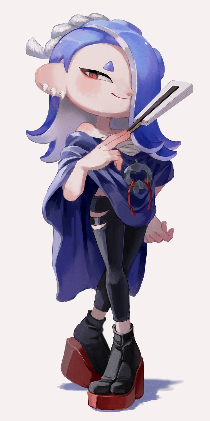 shiver (splatoon and 1 more) drawn by myon_rio