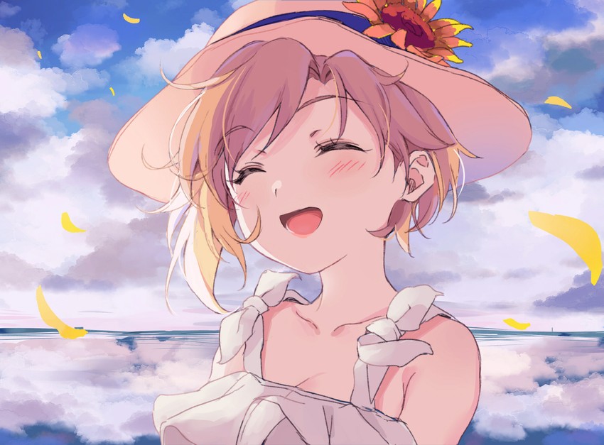 aiba yumi (idolmaster and 2 more) drawn by kirarin369