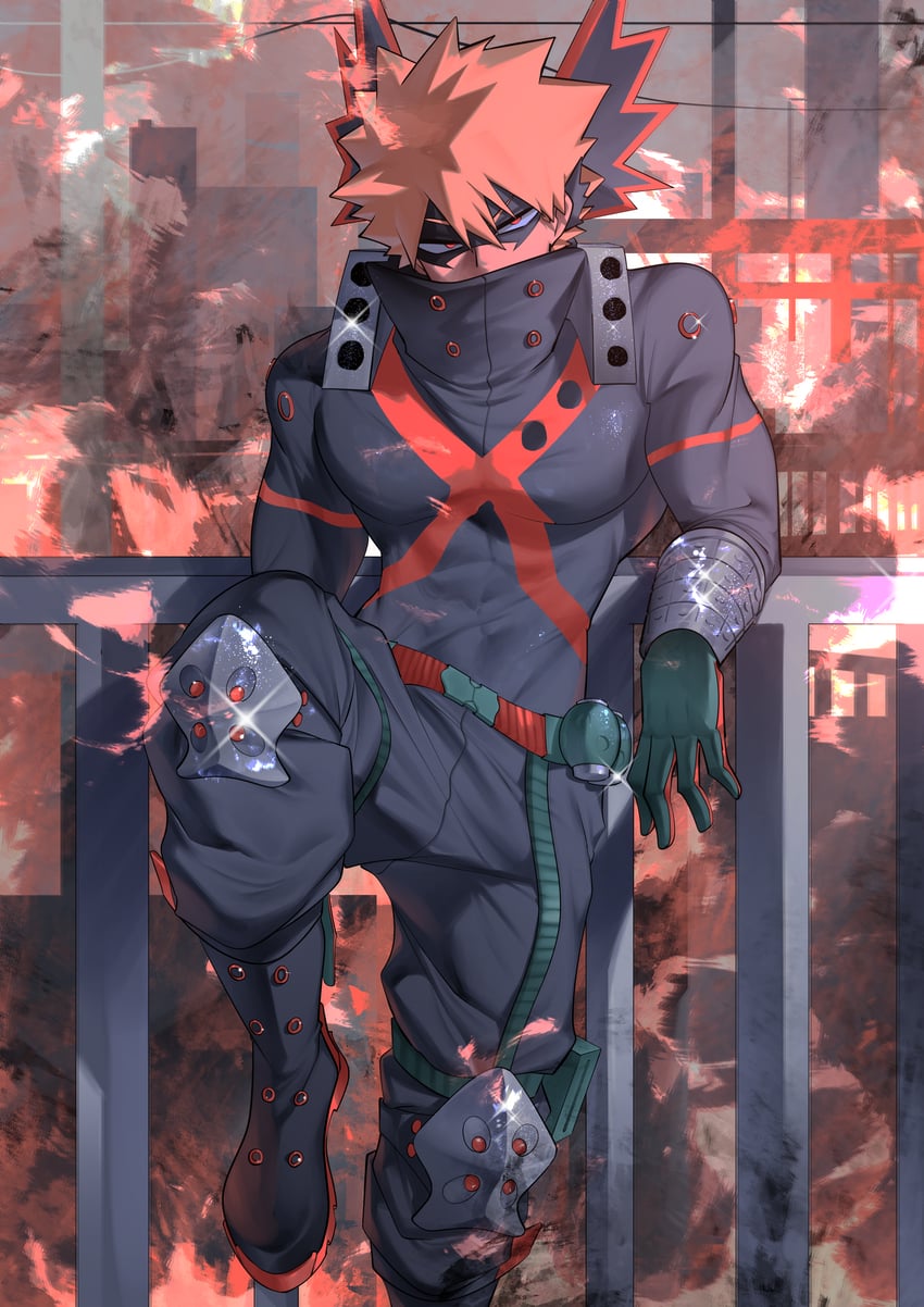 bakugou katsuki (boku no hero academia) drawn by konishi_(zatuizatui598)