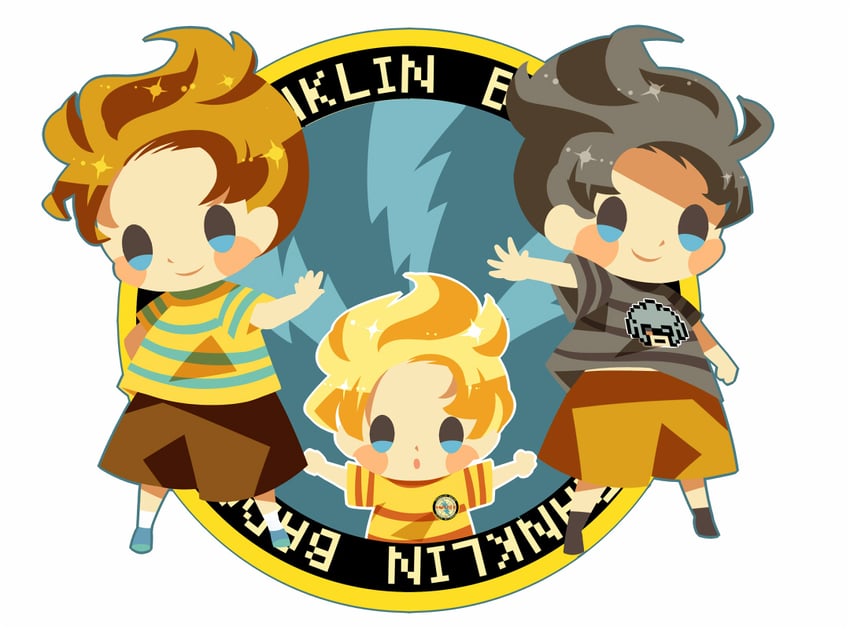 lucas, claus, and masked man (super smash bros. and 2 more) drawn by hitofutarai