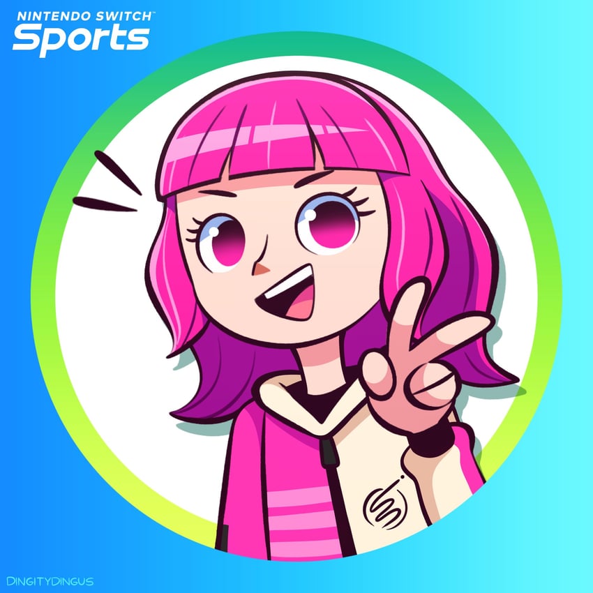 sportsmate (nintendo switch sports) drawn by vinny_(dingitydingus)