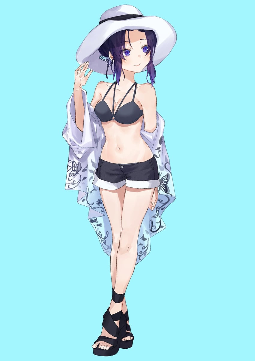kochou shinobu (kimetsu no yaiba) drawn by ban_(one_ban7241)