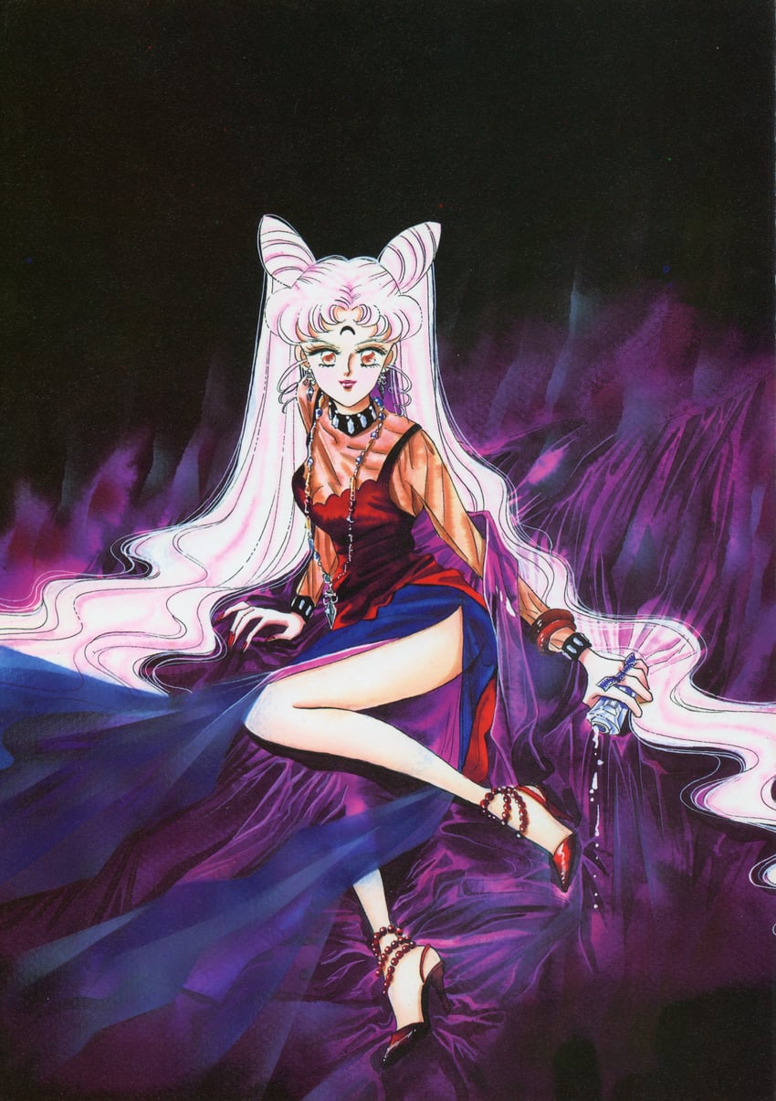 black lady (bishoujo senshi sailor moon and 1 more) drawn by takeuchi_naoko