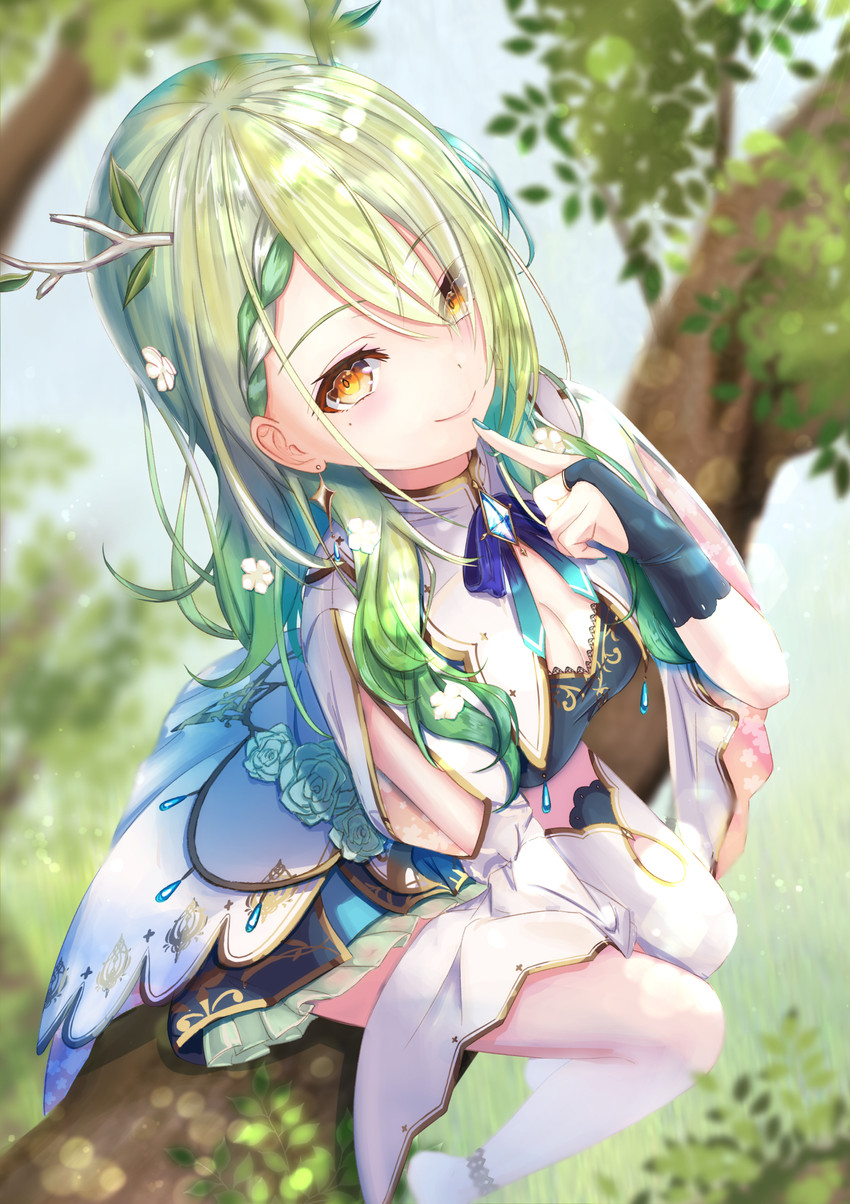 ceres fauna (hololive and 1 more) drawn by mikage_hrk
