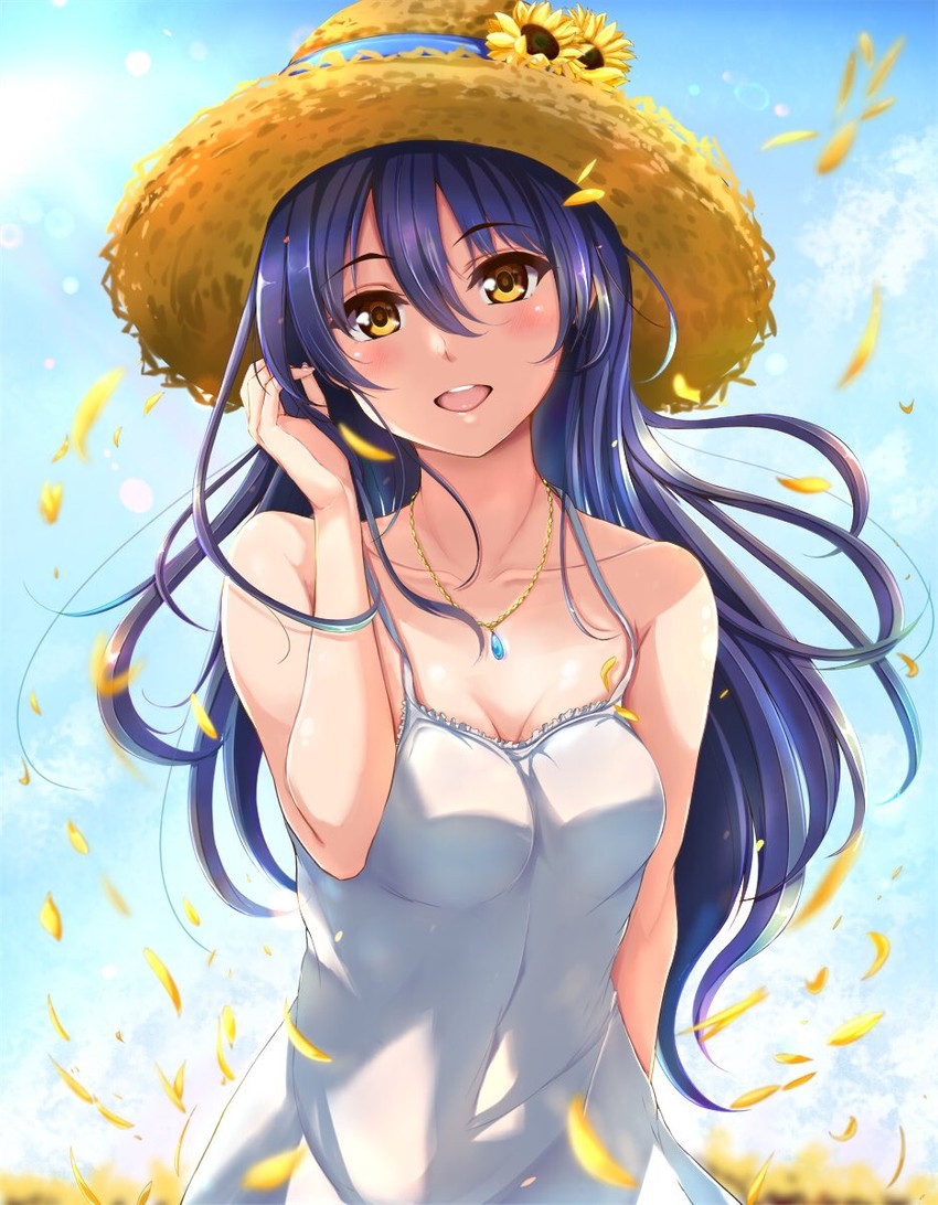 sonoda umi (love live! and 1 more) drawn by ca_ba_ya_ki