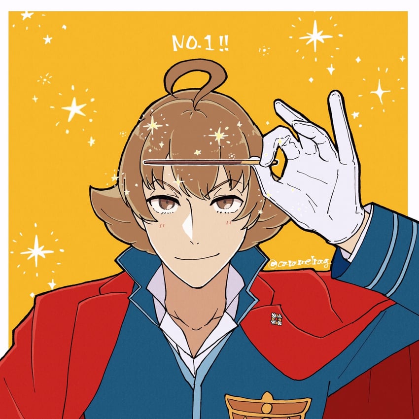eustace winner (ace attorney and 2 more) drawn by caramelrag