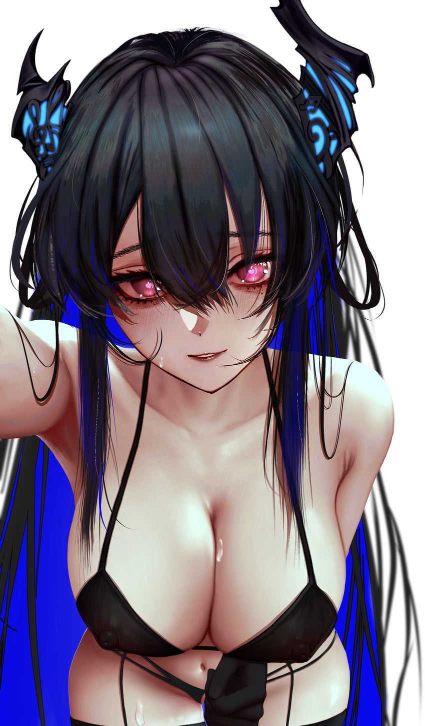 nerissa ravencroft (hololive and 1 more) drawn by soju_ice