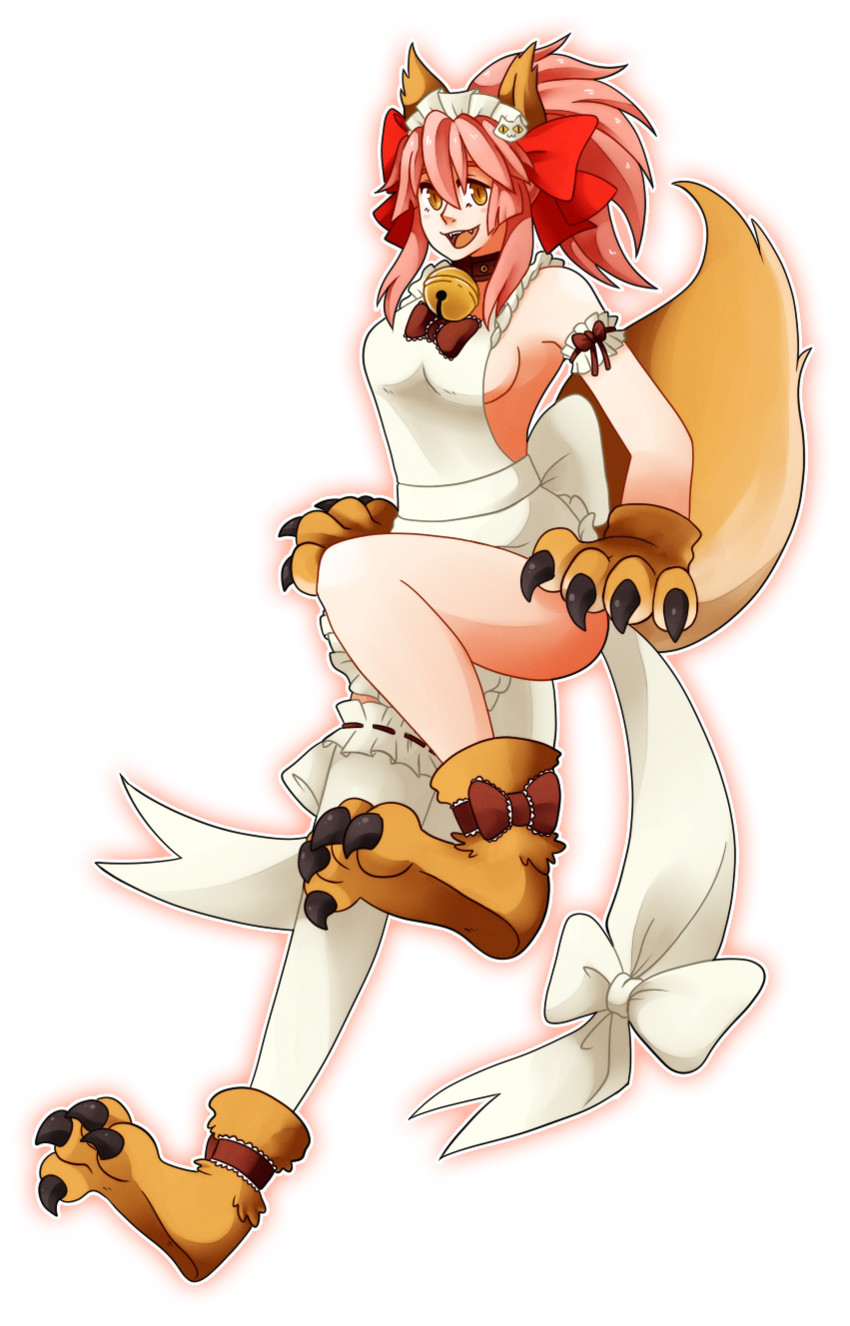 tamamo and tamamo cat (fate and 3 more) drawn by mirisart
