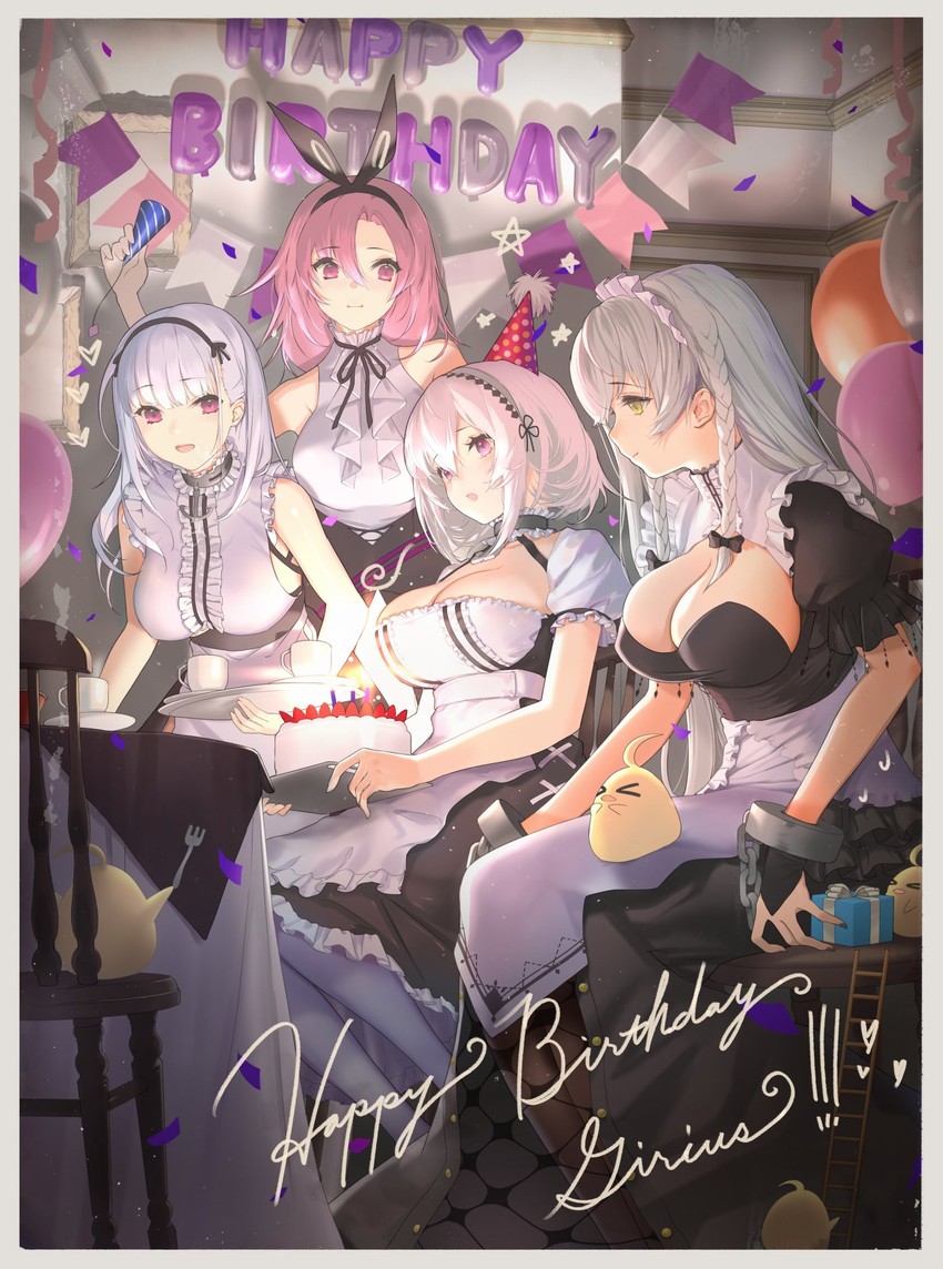 manjuu, sirius, dido, hermione, and black prince (azur lane) drawn by nanam_(nanam_sk)