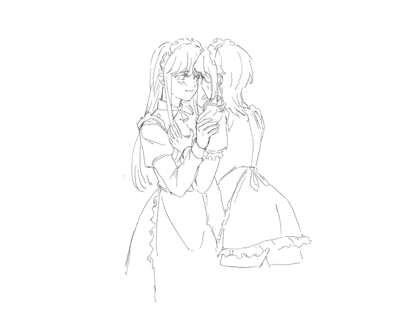 taki fuuko and asahina yuni (kyou wa kanojo ga inai kara) drawn by haoxiangkan_nutong