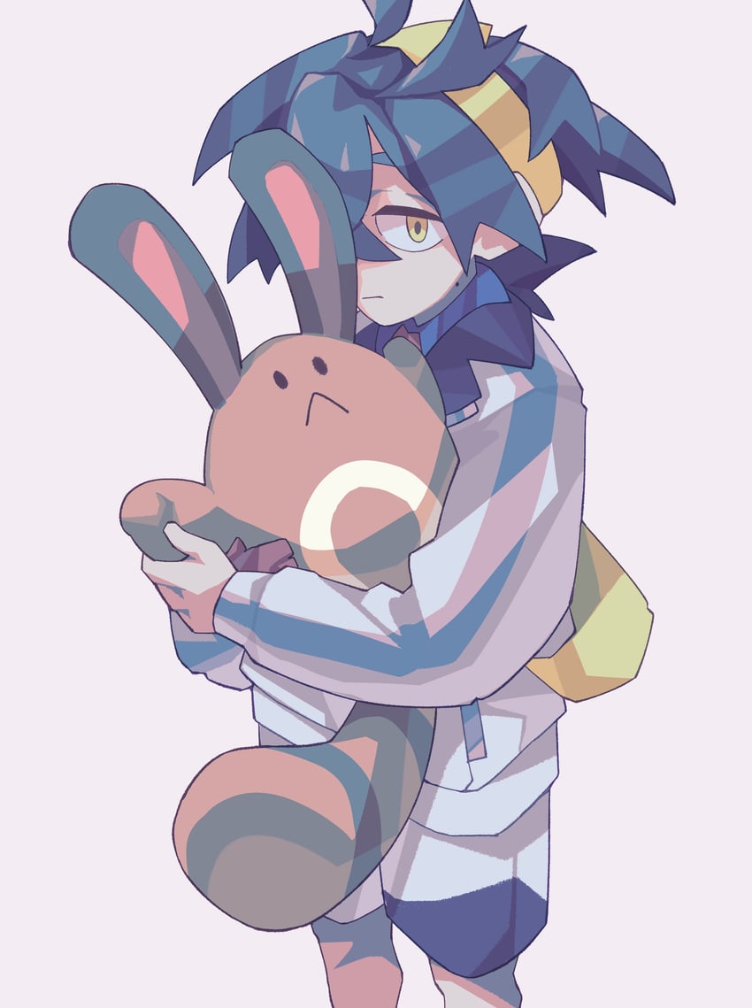 kieran and sentret (pokemon and 1 more) drawn by asia_(aji19081)
