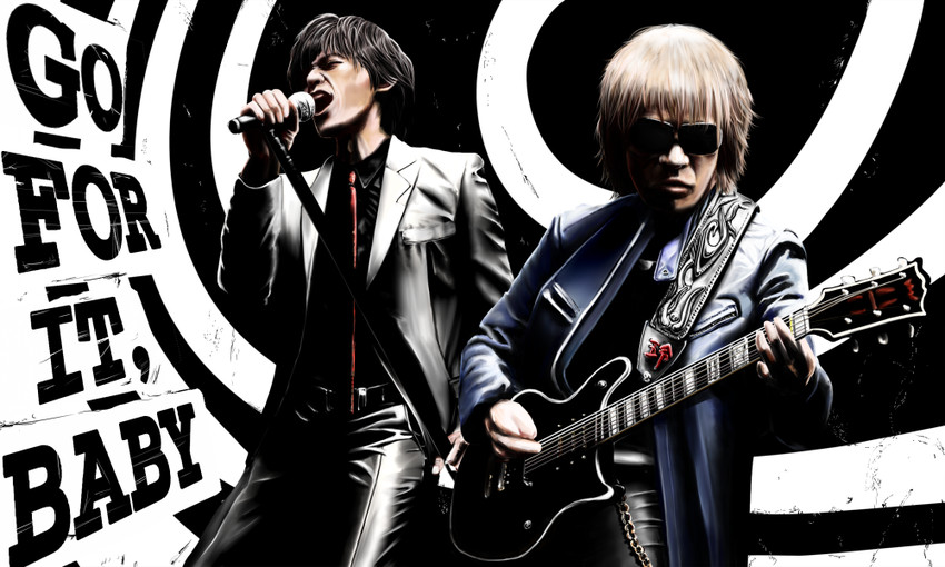 matsumoto takahiro and inaba koshi (b'z) drawn by sengoku_nanji