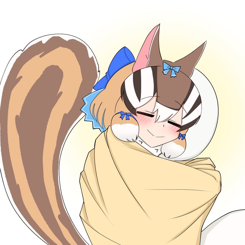 siberian chipmunk (kemono friends and 1 more) drawn by tengt_e