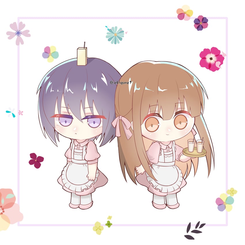 honda tohru and sohma akito (fruits basket) drawn by akigure1