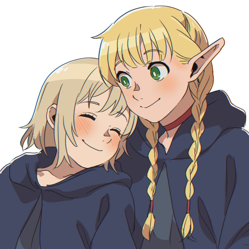 marcille donato and falin touden (dungeon meshi) drawn by tama_._kogifu