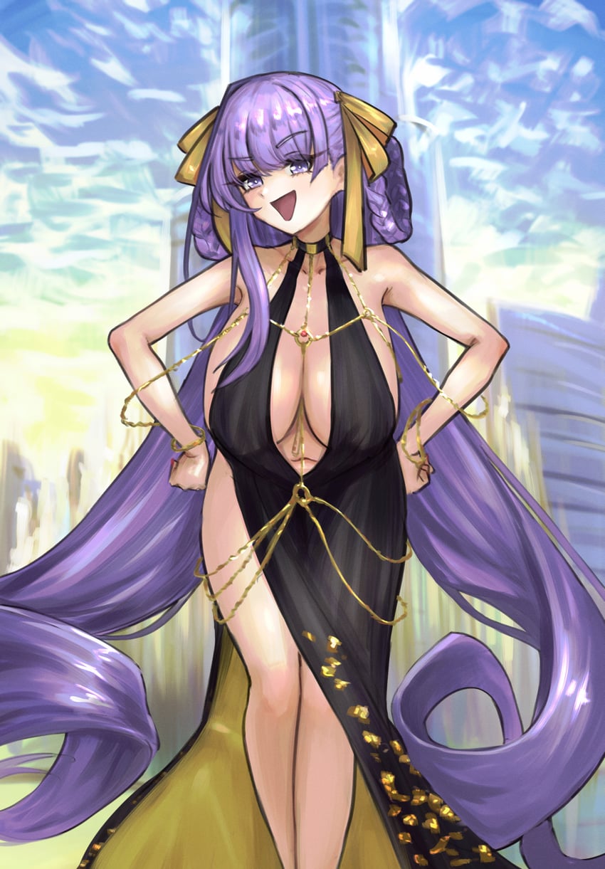 bb and bb dubai (fate and 1 more) drawn by tomare_(akashingou)
