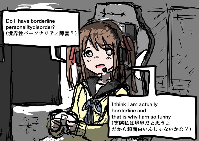 neuro-sama and momose hiyori (vedal ai and 1 more) drawn by isanawa_(byihj)