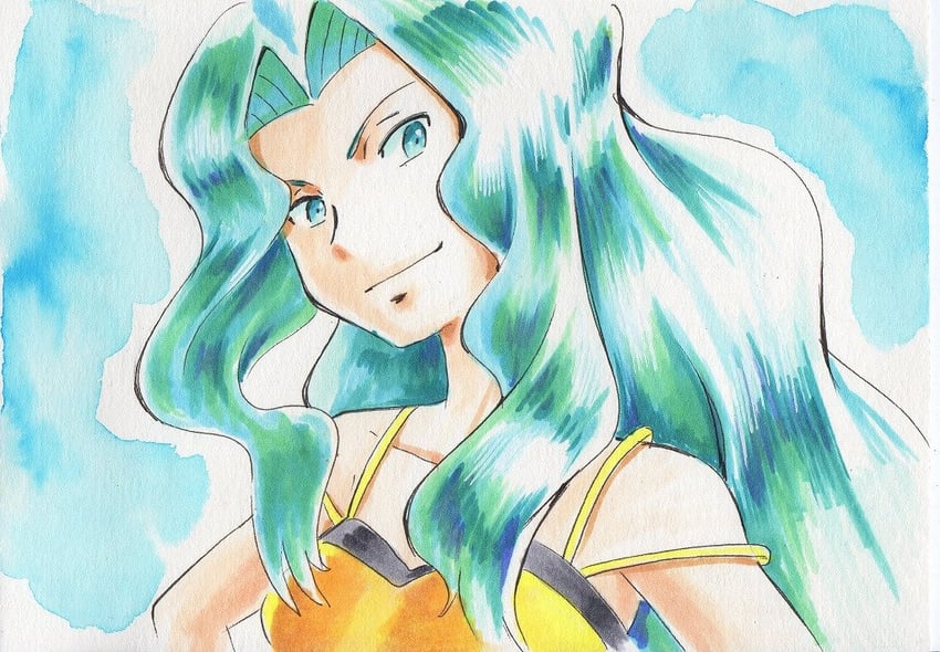 karen (pokemon and 1 more) drawn by iwane_masaaki