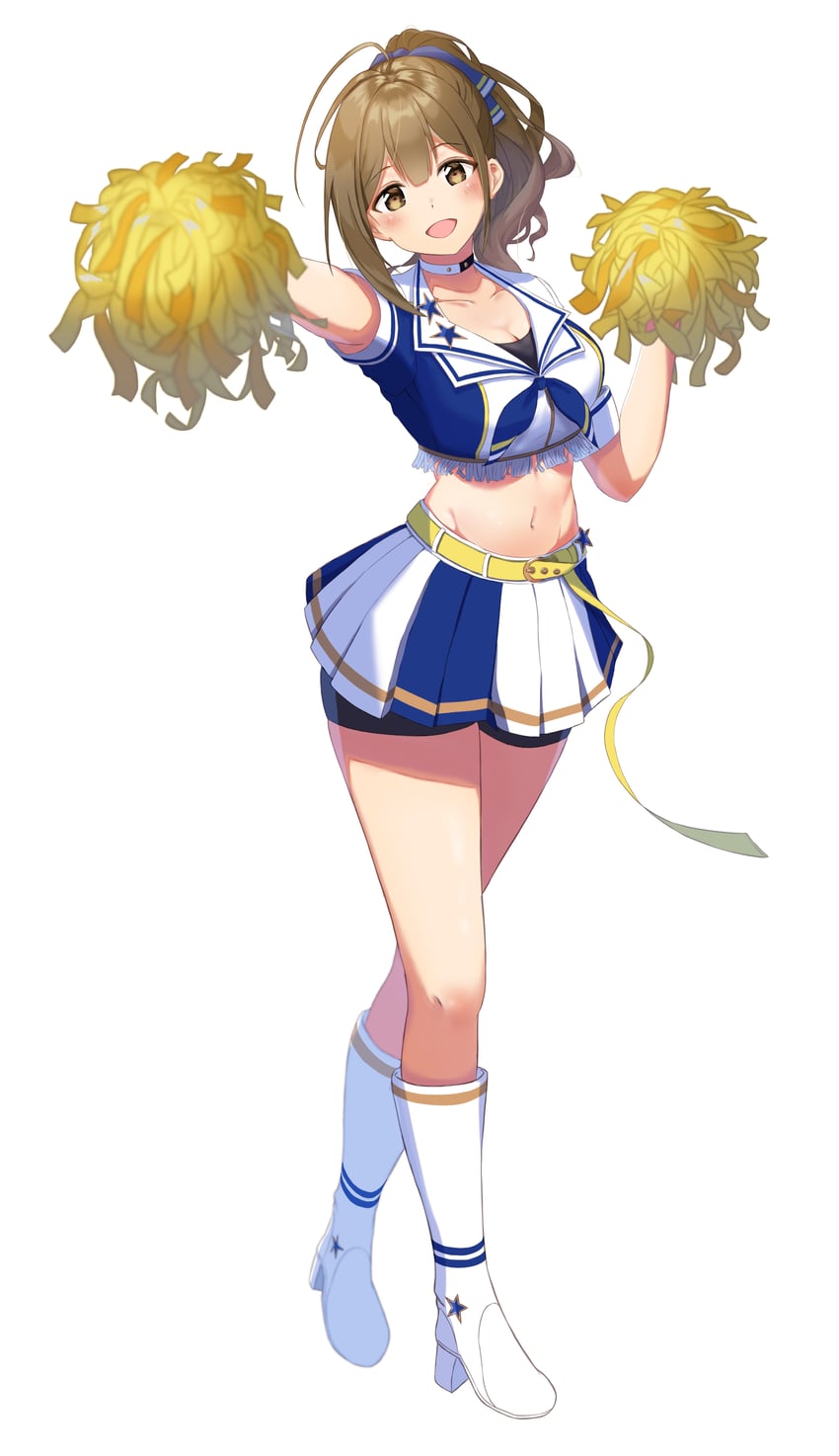 kuwayama chiyuki (idolmaster and 1 more) drawn by aoi_momiji