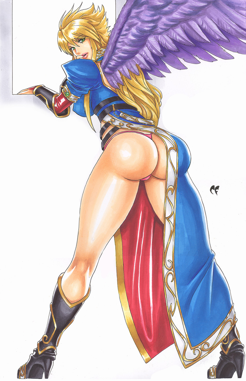 nina (breath of fire and 1 more) drawn by chris_foulkes