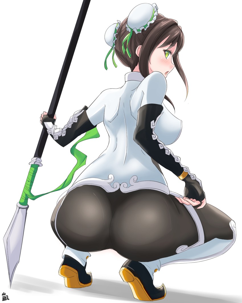 qin liangyu (fate and 1 more) drawn by heckler_kai