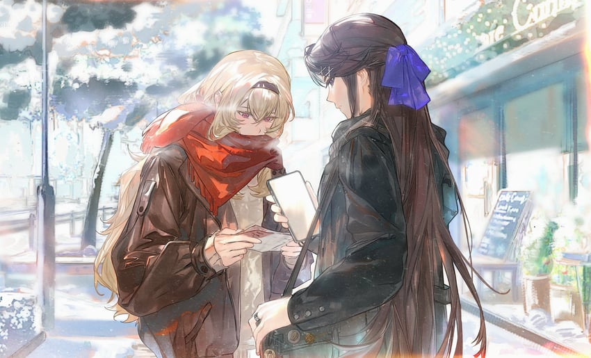saijou claudine and tendou maya (shoujo kageki revue starlight) drawn by 5mdy2