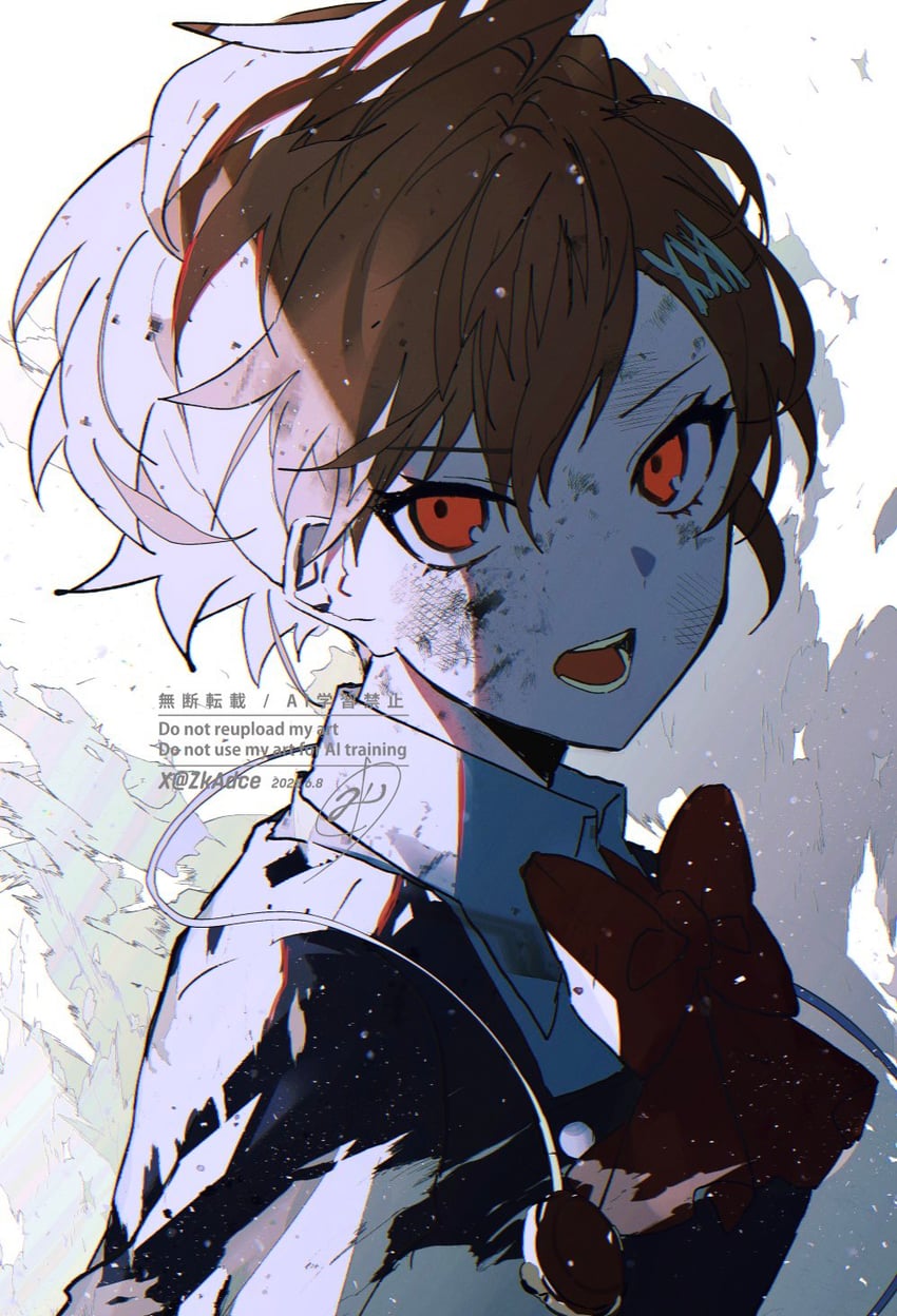 shiomi kotone (persona and 1 more) drawn by zeka_(skzk_cm)