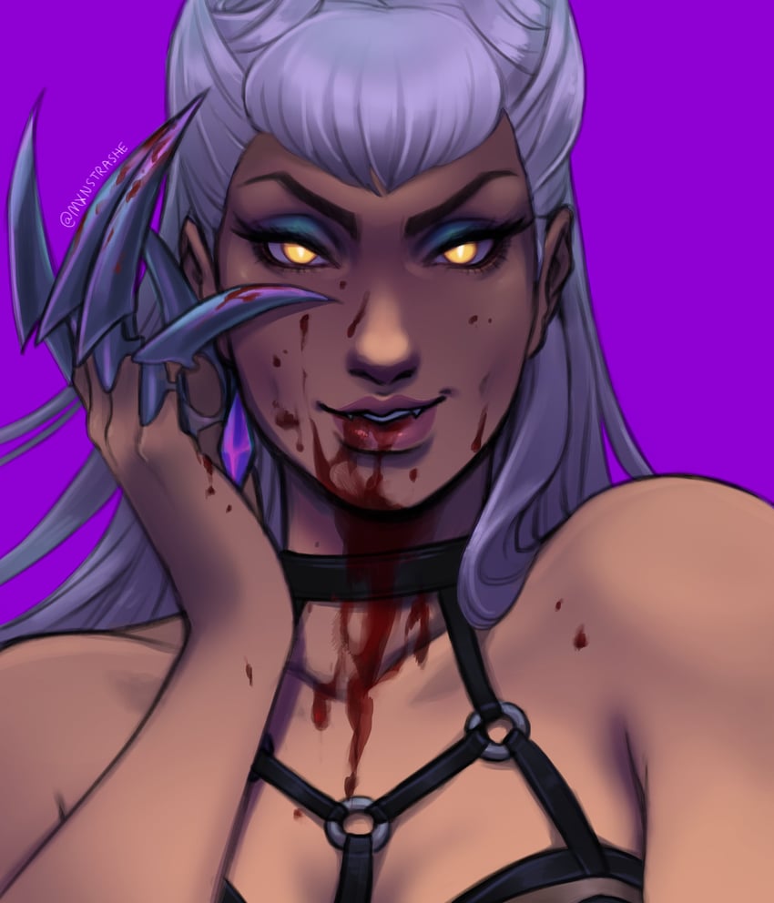 evelynn and k/da all out evelynn (league of legends) drawn by malevolent_lxix