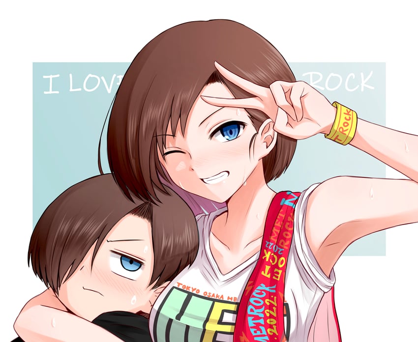 ichikawa kyoutarou and ichikawa kana (boku no kokoro no yabai yatsu) drawn by sacra_(sacrabokuyaba)