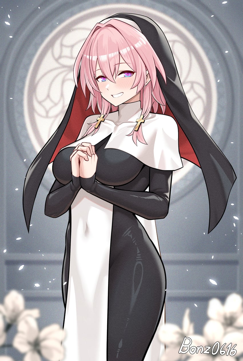 march 7th (honkai and 1 more) drawn by bonz_(bonz0616)