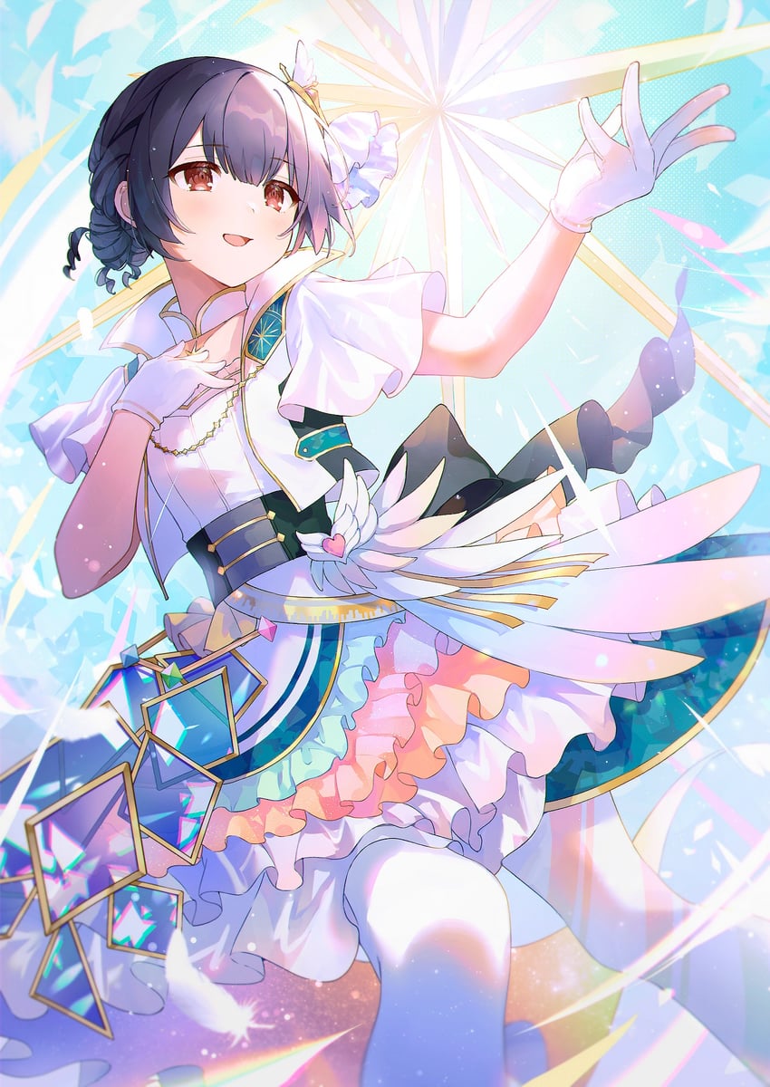morino rinze (idolmaster and 1 more) drawn by mameyanagi