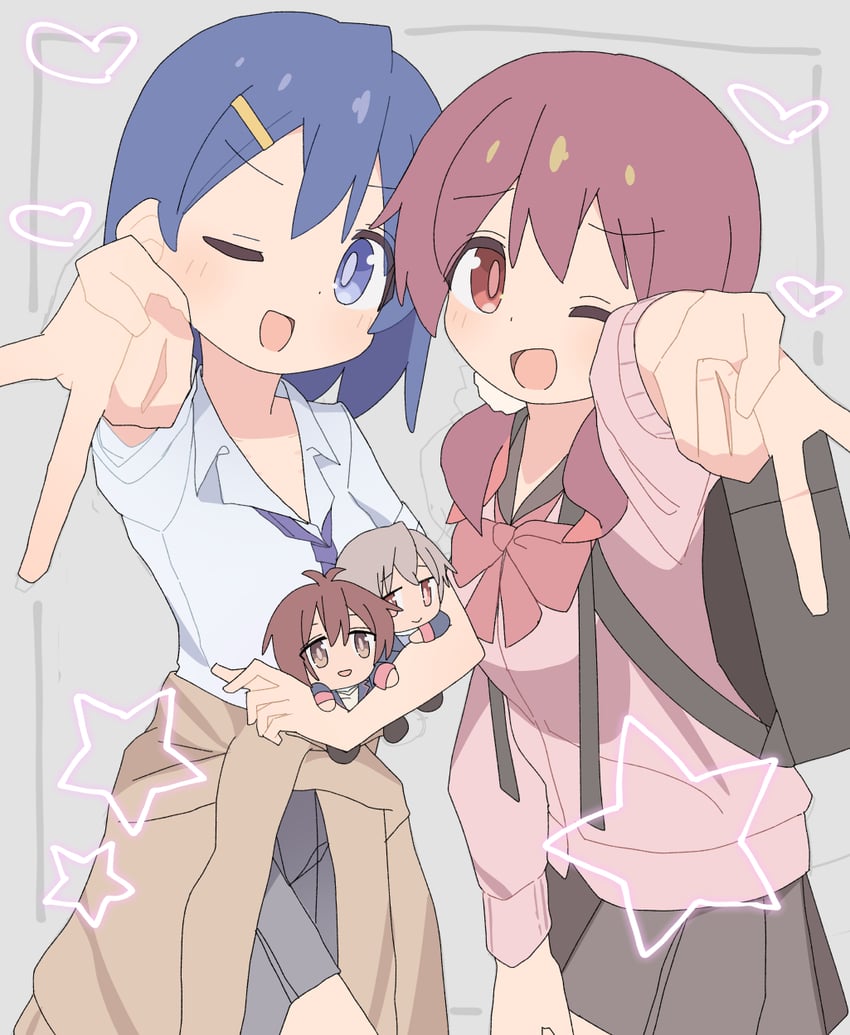 murosaki miyo, senkawa minato, sakurada yuuta, and tachikawa aoi (onii-chan wa oshimai!) drawn by 2mai84